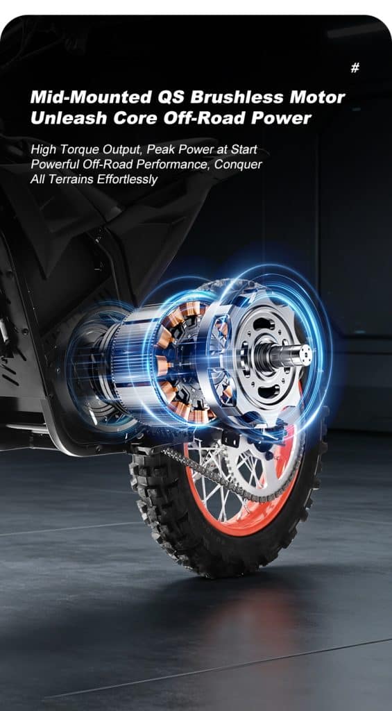 K2 Off-Road Electric Motorcycle