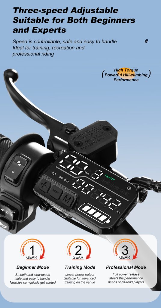K2 Off-Road Electric Motorcycle